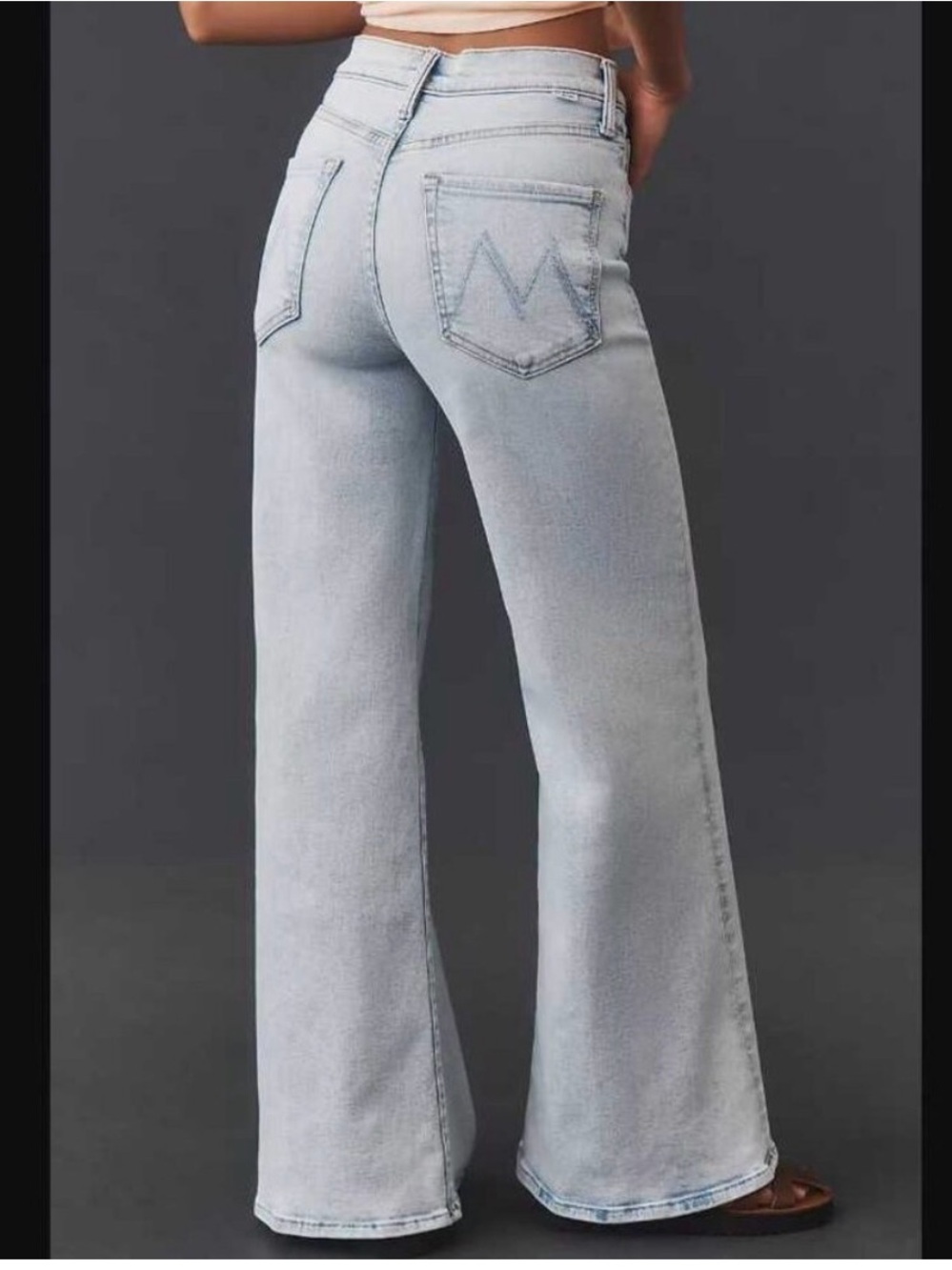 💫 MOTHER💫 Jeans Tomcat Roller Glamour Shot 27 - Picture 13 of 15